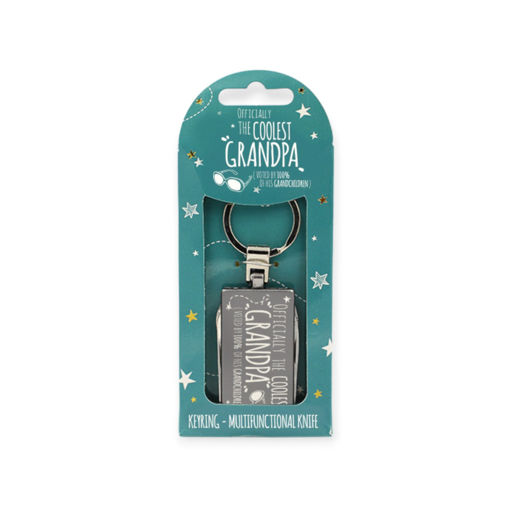 Picture of COOLEST GRANDPA KEYRING MULTIFUNCTIONAL
